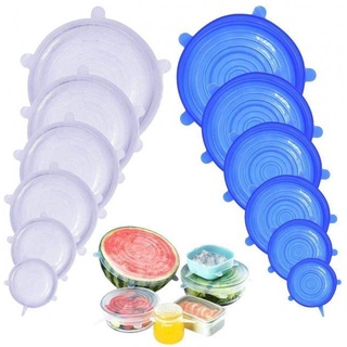 Super stretch silicone lids ชุดฝาปิดซิลิโคนถนอมอาหาร