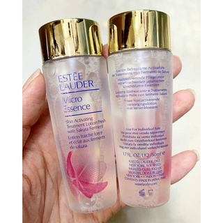 น้ำตบ Estee Lauder Micro Essence Skin Activating Treatment Lotion Fresh With Sakura Ferment 50ml.