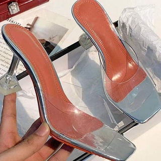 รองเท้าสีเงินใส่แล้วสูงหุ่นเพรียว Size 38