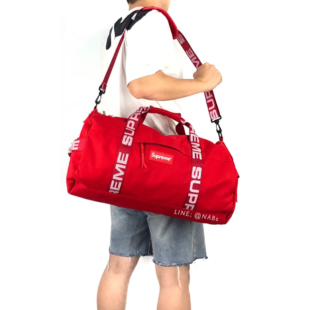 supreme duffle bag ss18