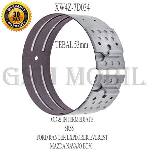 สายเบรก Ford Everest Matic 5R55 OD ระดับกลาง XW4Z-7D034 - 6821