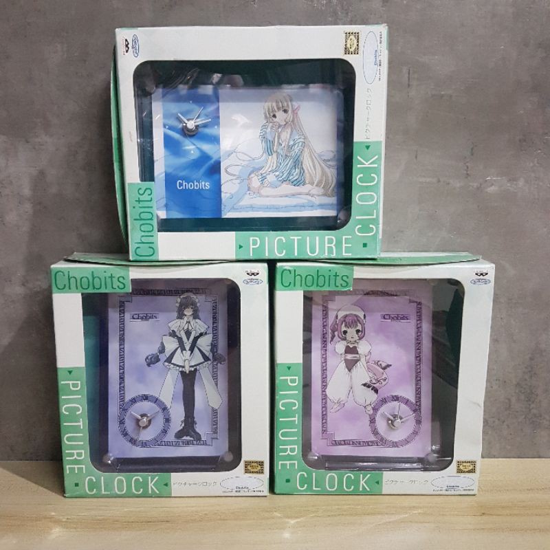 Chobits Picture Clock Banpresto