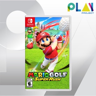 Nintendo Switch : Mario Golf Super Rush [มือ1] [แผ่นเกมนินเทนโด้ switch]