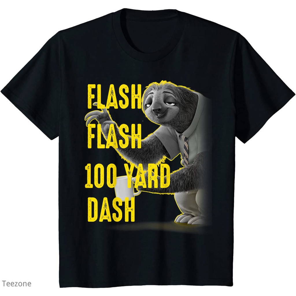 เสื้อยืดคอกลม แขนสั้น ผ้าฝ้าย 100% พิมพ์ลายการ์ตูนสัตว์ Crazy Animal City Zootopia Zootopia Judy Rab