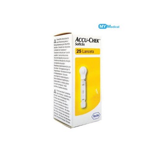 เข็มเจาะเลือด Accu-Chek Softclix Lancets 25 ชิ้น