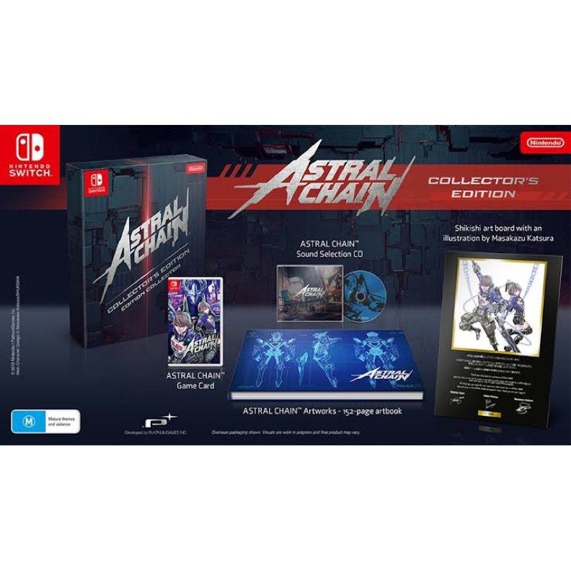 astral chain collector's edition (AU)
