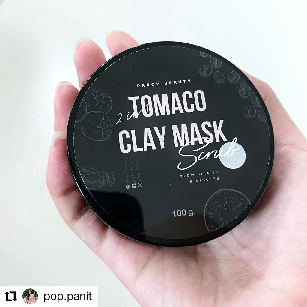 Tomaco Clay Mask Scrub