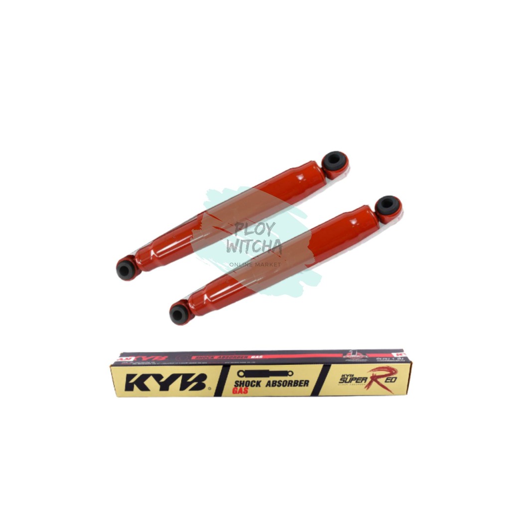 KYB โช้คอัพคู่หลัง Super red สำหรับ ISUZU D-MAX 2WD 2002-2011 รหัสอะไหล่แท้ 8-97940845-4 (รหัสสินค้า KIG2009H)