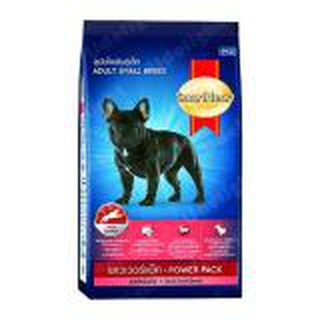 Smartheart Power Pack Adult Small Breed 3 kg (1 bag) อาหารสุนัข สมาร์ทฮาร์ท สำหรับสุนัขโต พันธุ์เล็ก 3 กก. (1 ถุง)