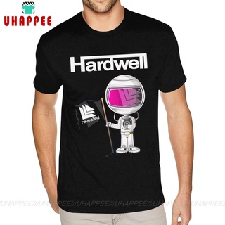 เสื้อยืด ผ้าฝ้าย พิมพ์ลายอวกาศ Go Hardwell Or Go Home สําหรับผู้ชาย