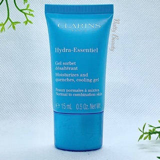 🔥แท้💯%🔥ฉลากไทย 5-15ml.ผลิต6-9/65 เจลบำรุงผิวหน้า Clarins Hydra Essentiel Moisturizes And Quenches Matte Gel