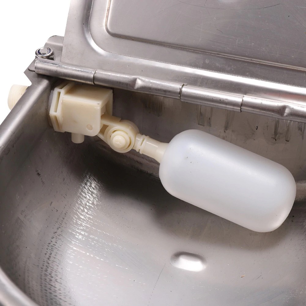 Automatic Cattle Livestock Drinker Bowl Float Outlet Stainless Steel ...