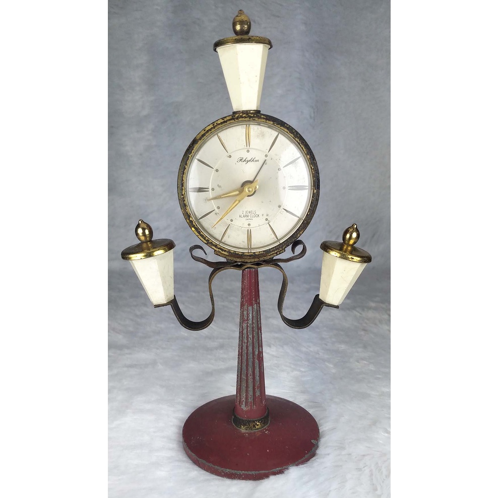 Vintage RHYTHM ALARM CLOCK ระบบไขลาน