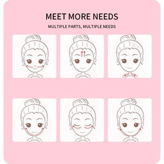 🔥พร้อมส่ง🔥ไม้เขี่ยเส้นกดจุดหน้า หินกัวซากดจุด โรสควอตซ์ ของแท้ นวดตา หินนวดหน้า ไม้กดจุดนวดเท้าคลายเส้น Gua sha Massage
