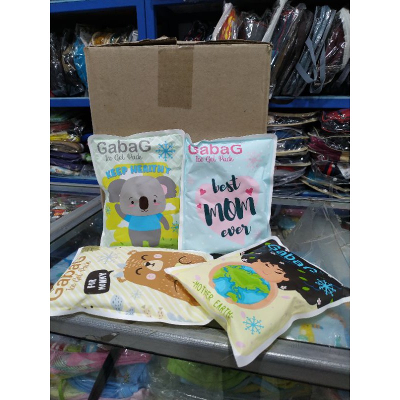 Ice gel gabag 500ml dry Ice cooler ใหญ่