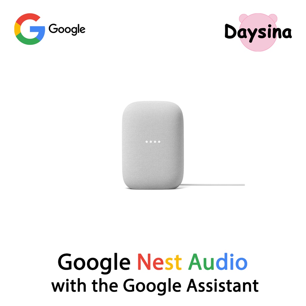 Google Nest Audio - Smart Speaker with Google Assistant [ ลำโพงอัจฉริยะ รองรับคำสั่งเสียงด้วยภาษาไทย