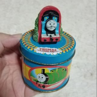 กล่อง​เหล็ก​ พร้อมโมเดล รถไฟโทมัส​ thomas