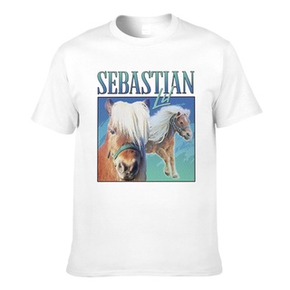 เสื้อยืด พิมพ์ลายกราฟฟิค Lil Sebastian Parody Tv I Met Seb Pawnee Harvest Festival Novelty สําหรับผู้ชายS-5XL