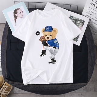 BK-492-SHORT เสื้อยืดแขนสั้นพร้อมส่ง 7สี ลายการ์ตูน ขายดีตามเทรนต์ ลายน่ารัก สีสันสดใส่น่ารัก ใส่ได้ทั้งหญิงและชาย
