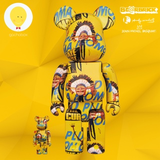 gachabox Bearbrick Andy Warhol X Jean Michel Basquiat #3 100%+400% แบร์บริค ของแท้ พร้อมส่ง - Be@rbrick Medicom Toy