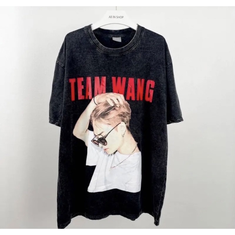 เสื้อยืด oversize team wang❤️‍🔥