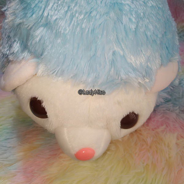 💥 ตุ๊กตา Amuse 💥 ตุ๊กตาเม่นอมูส Amufun ตุ๊กตาเม่น อมูส สีฟ้า Hedgehog Doll Premium ลิขสิทธิ์แท้ ป้าย