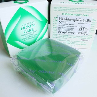 Shiseido Honey Cake Translucent Soap 100g กล่อง Refill