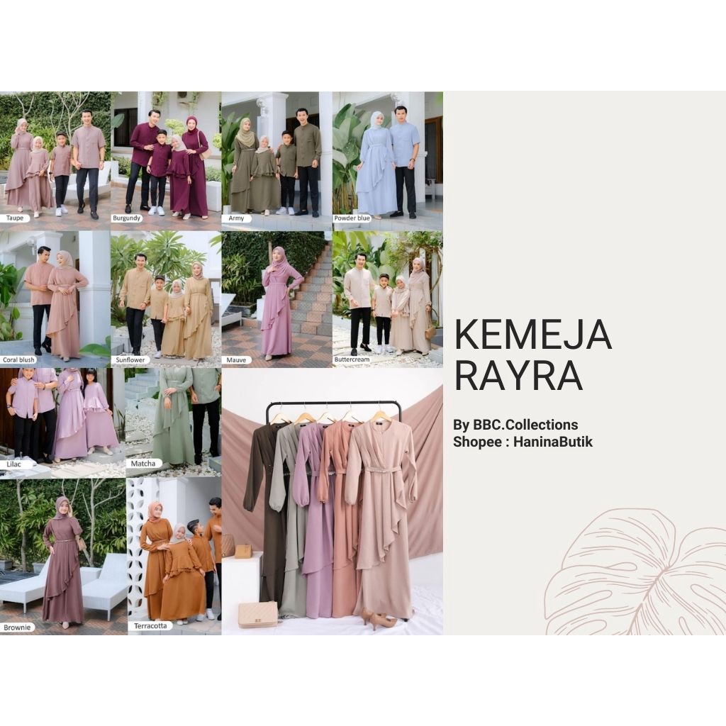 เสื้อเชิ้ตแขนสั้น KEMEJA RAYRA โดย BBC.COLLACTIONS