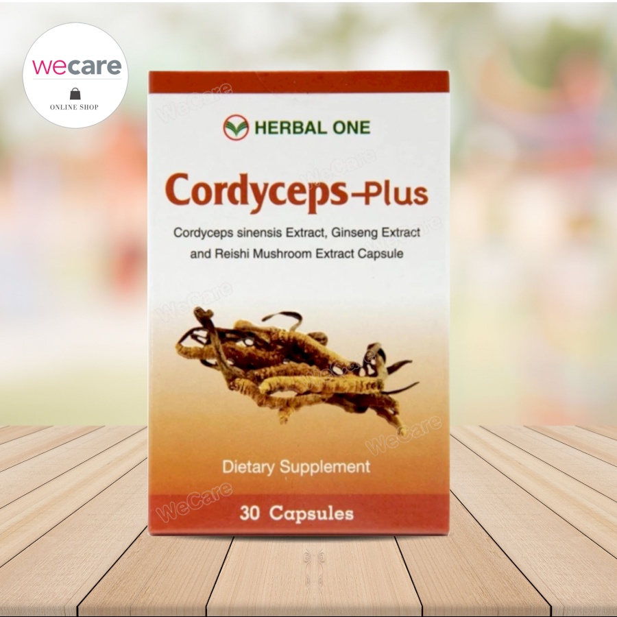 Herbal one Cordycepts-Plus ตังถั่งเฉ้า 30 แคปซูล อ้วยอันโอสถ