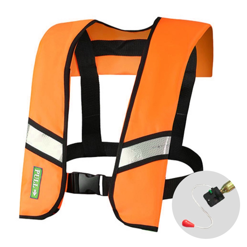 Manual/Automatic Inflatable Life Jacket Professional Swiming Fishing
