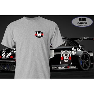 เสื้อยืด RACING เสื้อซิ่ง [เทา] [KUMAMON]