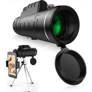 สุดคุ้ม ! (ฟรี! อุปกรณ์ครบชุด) RAINBEAU กล้องส่องทางไกล กล้องดูนก Monocular 40x60 mm 1500m/9500m กำลังขยาย 40 เท่า