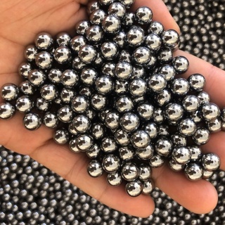 ลูกเหล็ก 8mm  ร่อนเงาพิเศษ100pcs Junxing Steel Balls 8mm ลูก เหล็ก หน้าไม้ For Crossbow slingshot