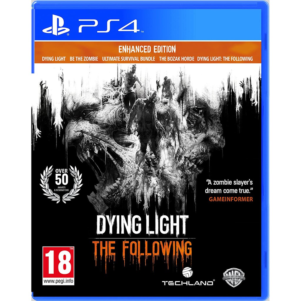 PS4 มือสอง : DYING LIGHT : THE FOLLOWING