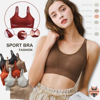 LOW-20194 ⚡️ส่งไวจากไทย⚡️ [อก24-38นิ้ว] สปอร์ตบราแบบสวมผ้าร่องใส่สบาย Sportbra สปอร์ตบรา สปอร์ตบราแบบสวม  up.to.you