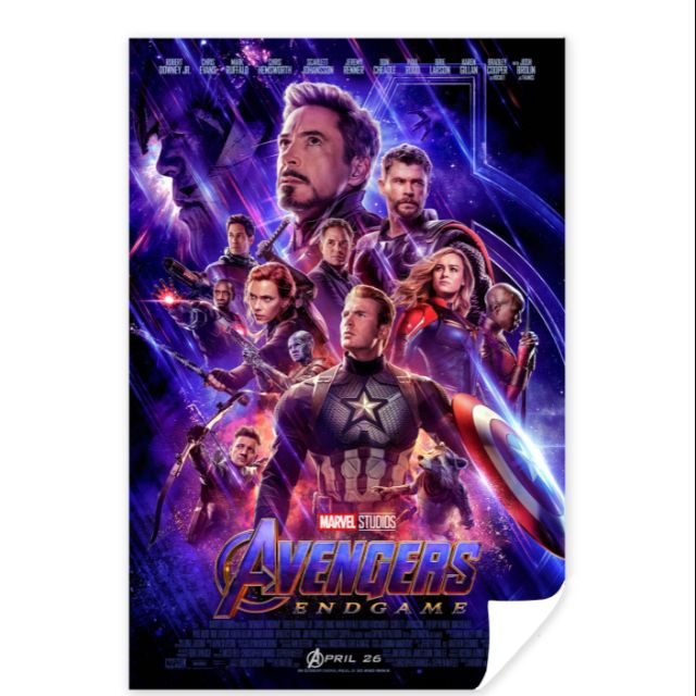 โปสเตอร์หนัง Avengers Endgame Movie Poster