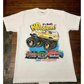 เสื้อยืด พิมพ์ลาย Monster Jam No Problem Truck Rare Tnt Motorsports 1991 สําหรับผู้ชาย