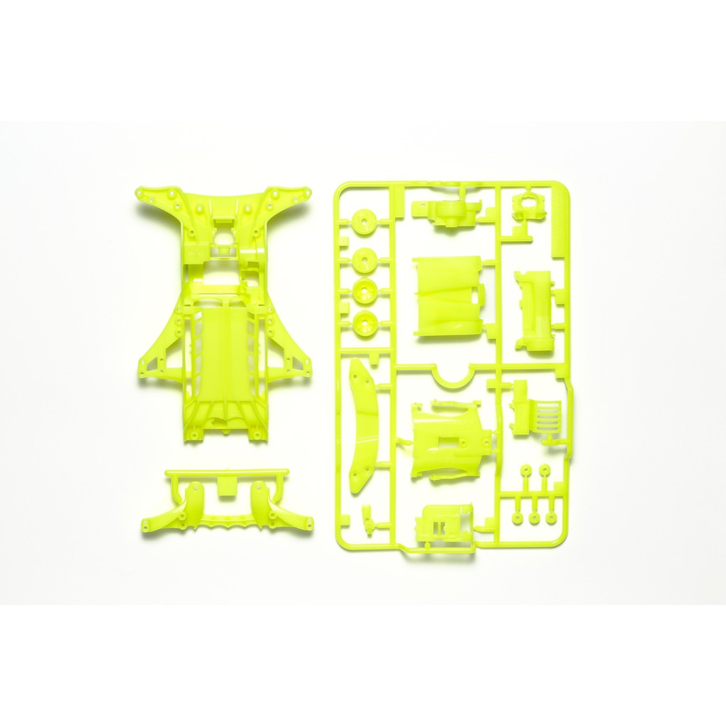 TAMIYA 95494 FM-A Fluorescent-Color Chassis Set (Yellow)