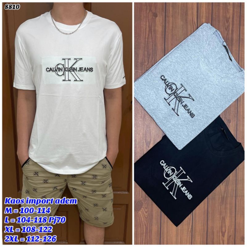 8810 เสื้อยืดสีพื้น*