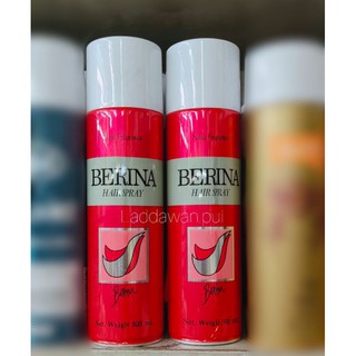 เบอริน่า สเปรย์ฉีดผม สเปรย์กระป๋องแดง   Berina Hair Spray 500มล.