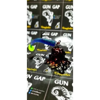 กันแก๊ป GUNGAP ปลายาง 2.2/2.5 นิ้ว เหยื่อตกปลาช่อน กะพง (1 แพ็ค/10 ตัว) Soft Plastic Lure 2.2"/2.5"