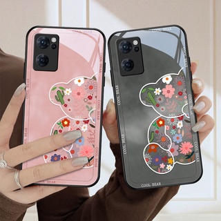 Dmy เคสโทรศัพท์กระจกนิรภัย สําหรับ oppo reno 7 Pro 8T 7z 8z 8 6z 6 5 4 3 2F Z F5 F7 F9 F11 Pro A33 A37 A39 A54