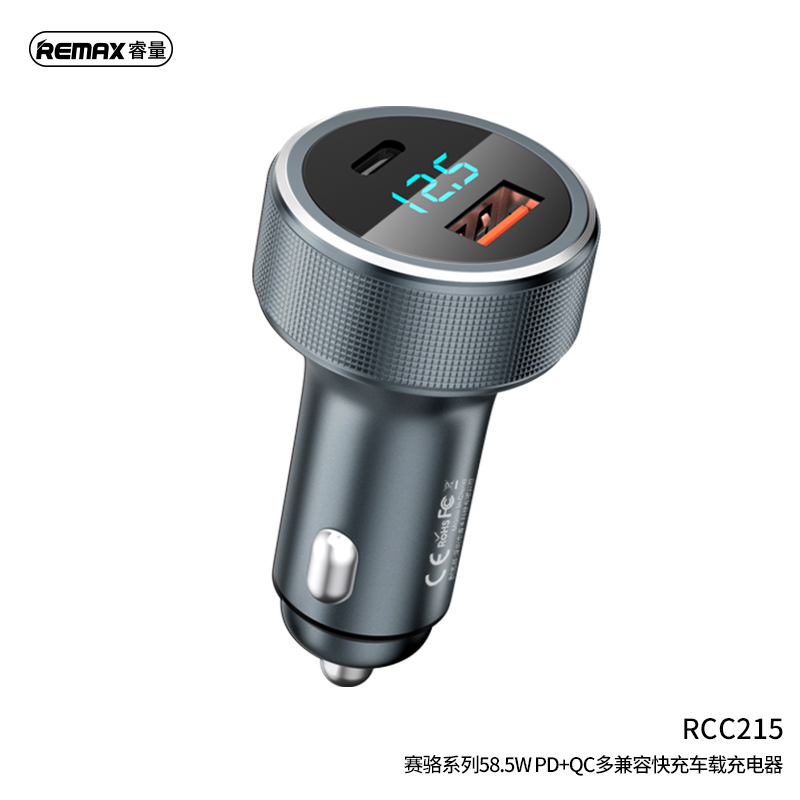 อุปกรณ์ชาร์จ Remax Rcc Cc 215 Dual Usb 5A สําหรับรถยนต์ - remax.th ...