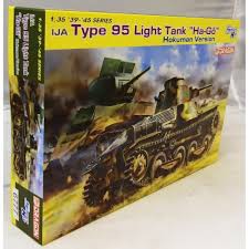 โมเดลประกอบ Dragon Models 1/35 DRA6777 IJA TYPE 95 LIGHT TANK HA-GO