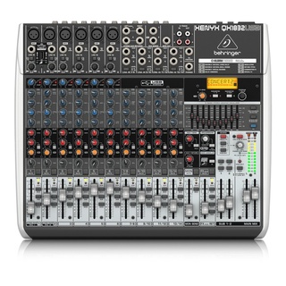 Behringer Xenyx QX1832USB *ของแท้รับประกัน 1ปี* USB มิกเซอร์/ออดิโออินเตอร์เฟส, 16-Input 3/2-Bus, KLARK TEKNIK-FX