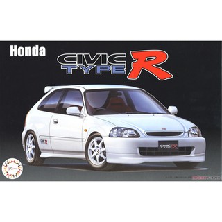 โมเดลรถยนต์ FUJIMI Civic Type R (EK9) Early Type 1/24