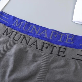 กางเกงชั้นในชาย บ็อกเซอร์MUNAFIE Boxer A19 บ็อกเซอร์ชาย ไร้รอยต่อ ขาเหลี่ยม สินค้าพร้อมส่ง