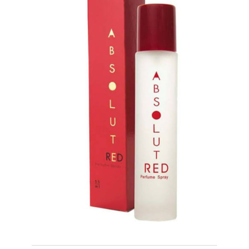 Absolute Red Perfume Spray BONSOIR น้ำหอม แอปโซลูท 55 ml | Shopee Thailand