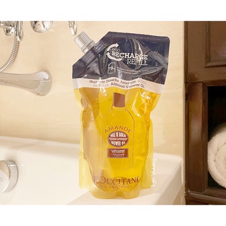 ✨ LOCCITANE Almond Shower Oil Eco-Refill 500 ml.