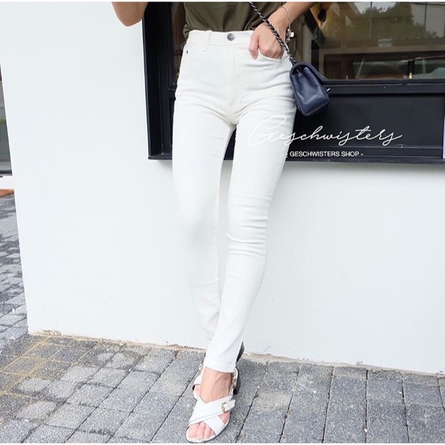 Denim white depper basic (Geschwisters)